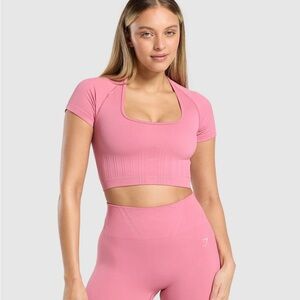 Gymshark Dusty Rose Top